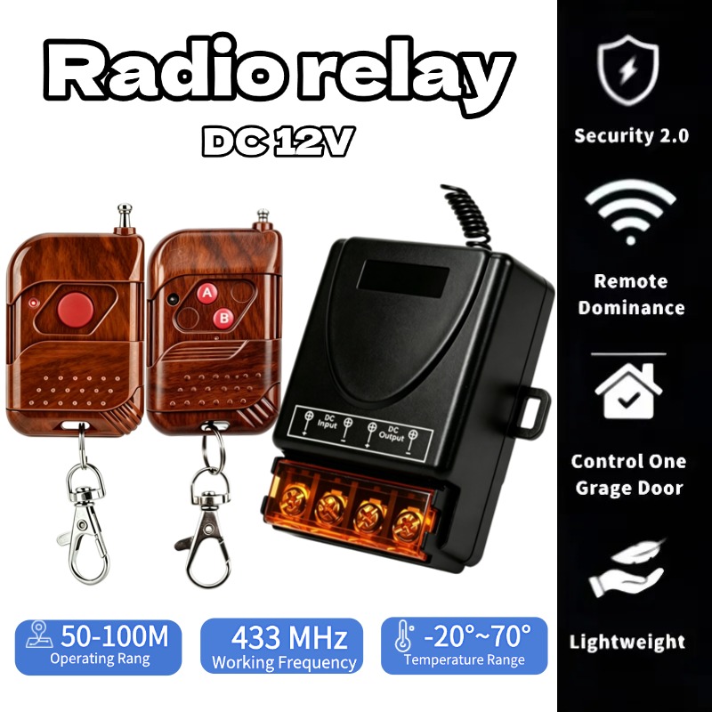 Rf 433Mhz Module - Interruptor de Controle Remoto Sem Fio