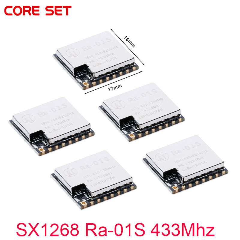 Rf 433Mhz Module - 5 pces/1pc sx1268 módulo lora 433mhz