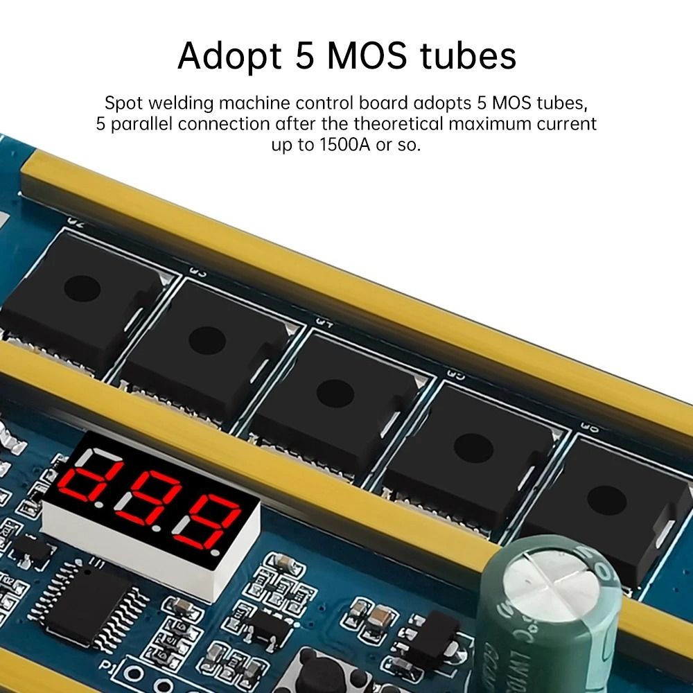 Diy Electronics Spot Welder - Máquina de Solda Ponto Portátil 12V