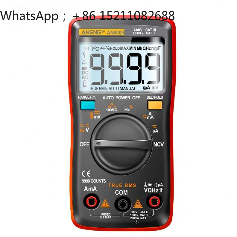 Multimeter Digital - Multímetro digital de precisão LLY com