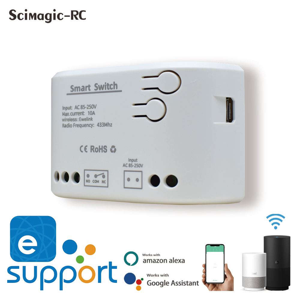 Rf 433Mhz Module - Ewelink wifi módulo de relé inteligente