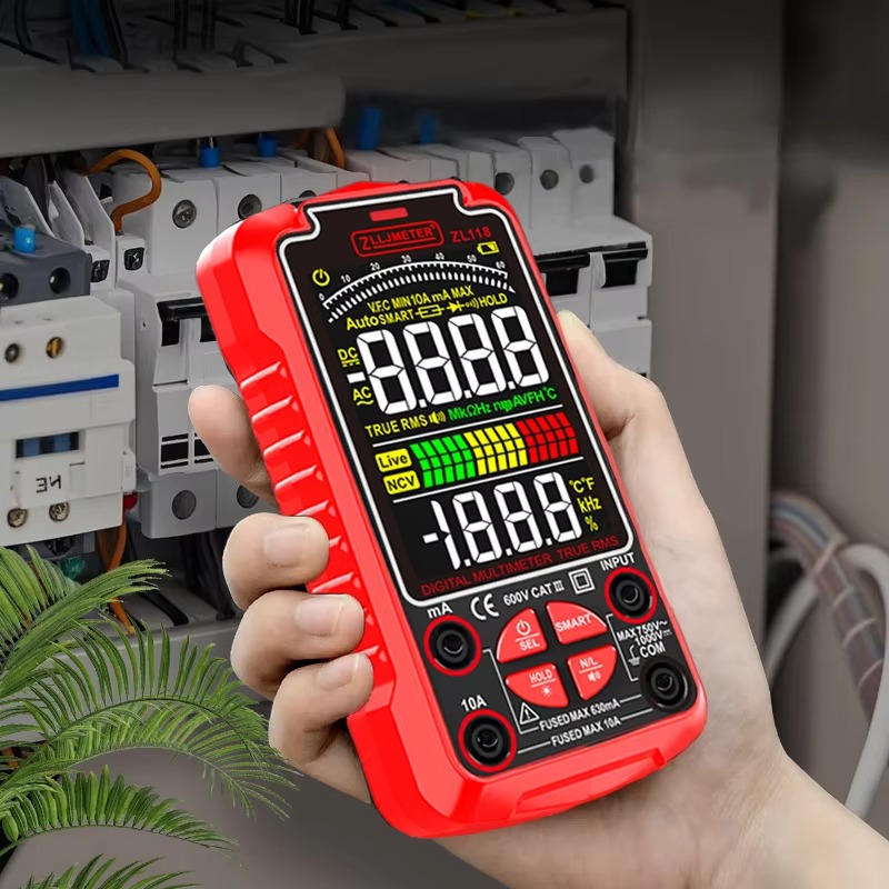 Multimeter Digital - Multímetro digital de alcance automático com