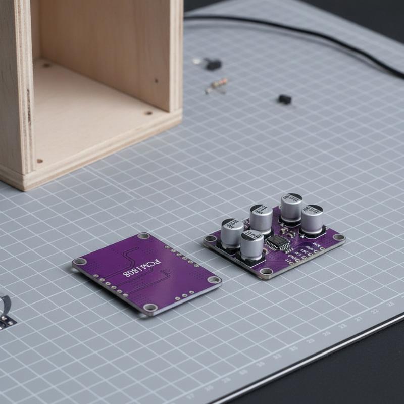 Diy Electronics Components Kit - NOVO Módulo ADC Estéreo PCM1808 de