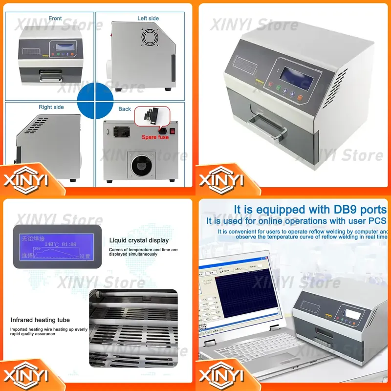 Diy Electronics Spot Welder - Forno de solda por refluxo sem
