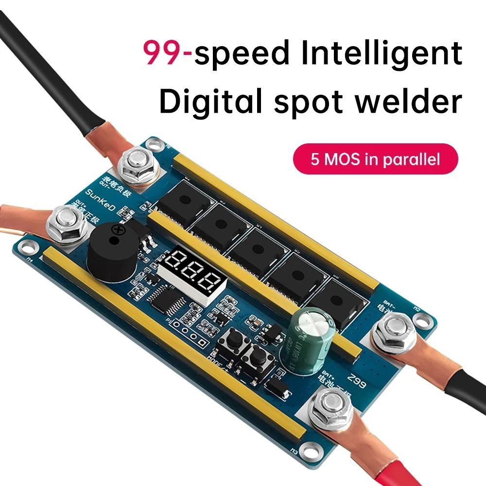 Diy Electronics Spot Welder - Máquina de Solda por Pontos Portátil