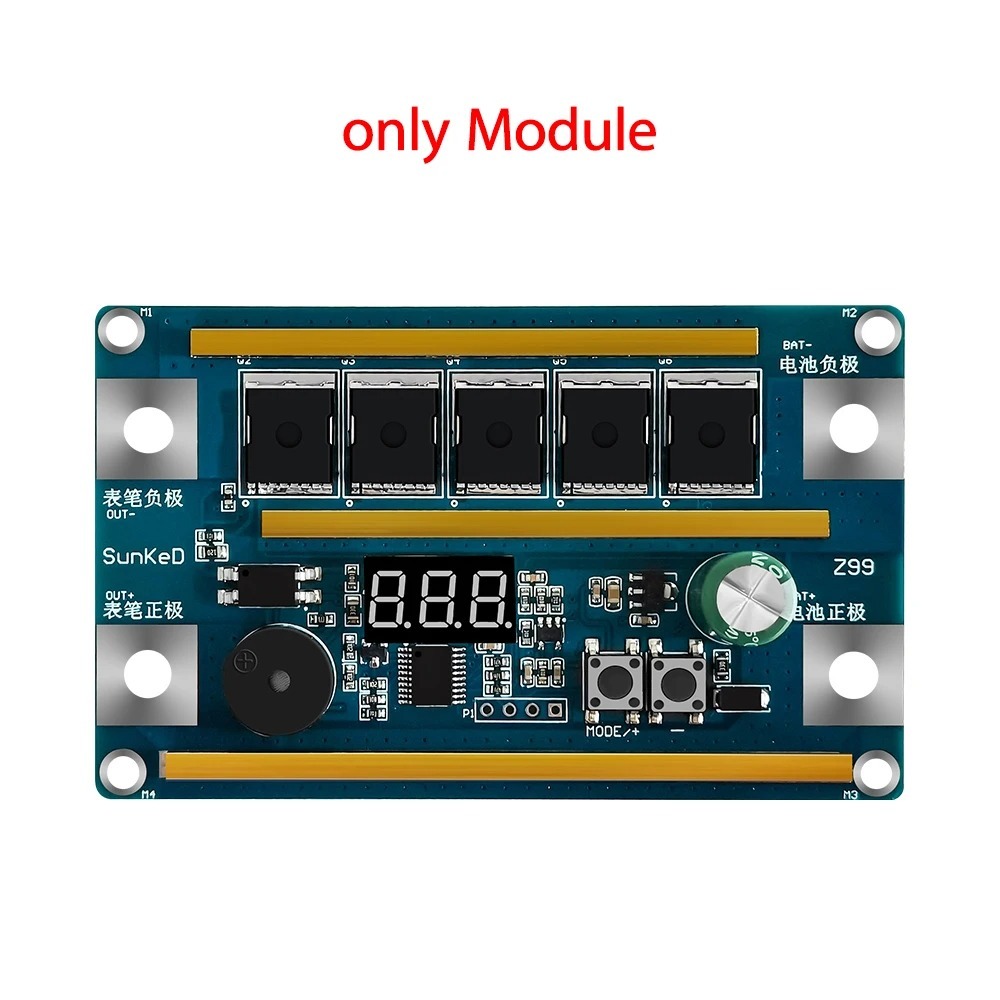 Diy Electronics Spot Welder - Soldador Portátil 12V com Display Digital
