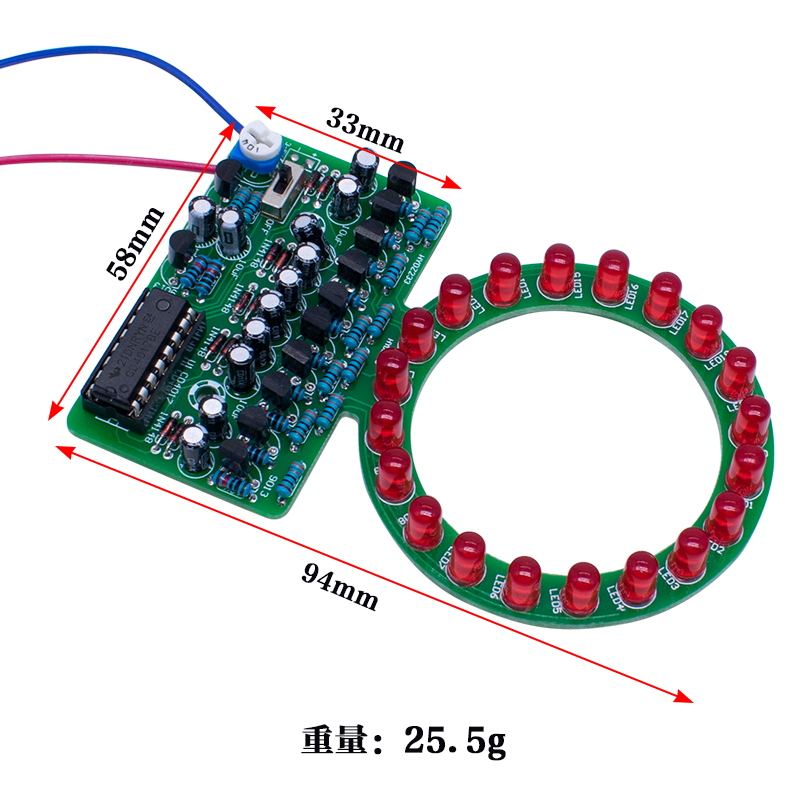 Kit DIY de Lâmpada LED Gradien - Diy Electronics Repair Kit avaliação e preço