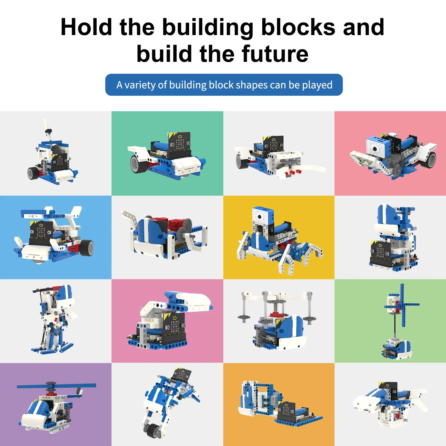 BBC Microbit V2 Bloco de Const - Diy Robot Electronics Kit avaliação e preço