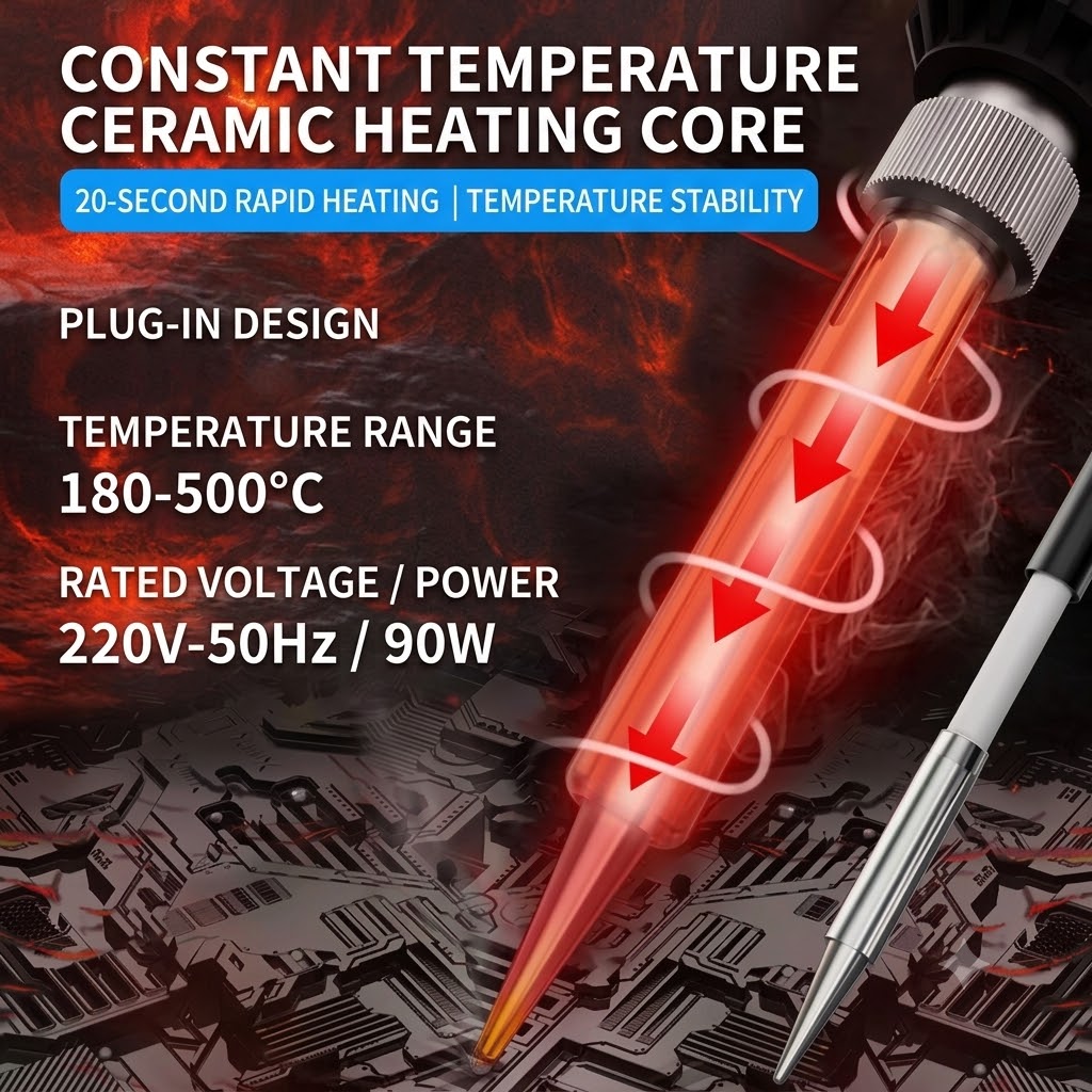 Kit de Ferro de Solda com Temp - Diy Electronics Uk avaliação e preço