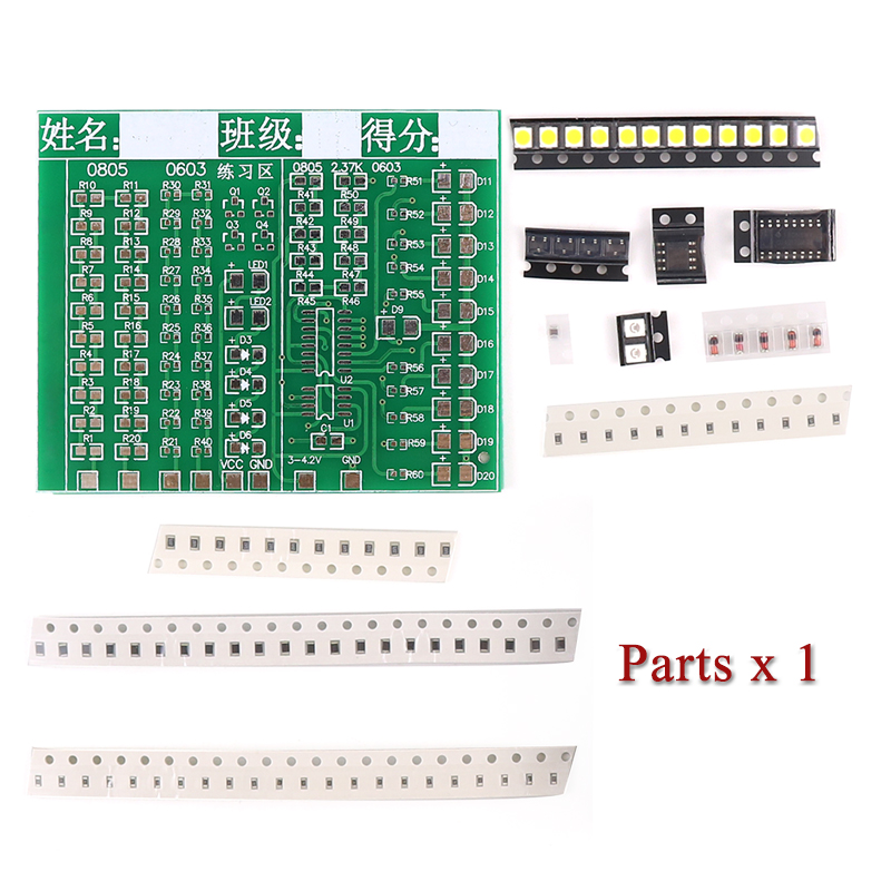 Kit de placa de prática de sol - Diy Electronics Components Kit avaliação e preço