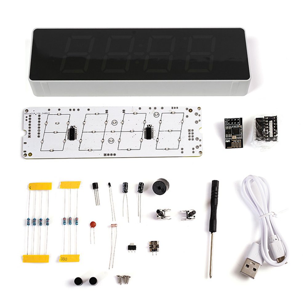 Colorido WiFi Kit Relógio Elet - Diy Electronics Com avaliação e preço