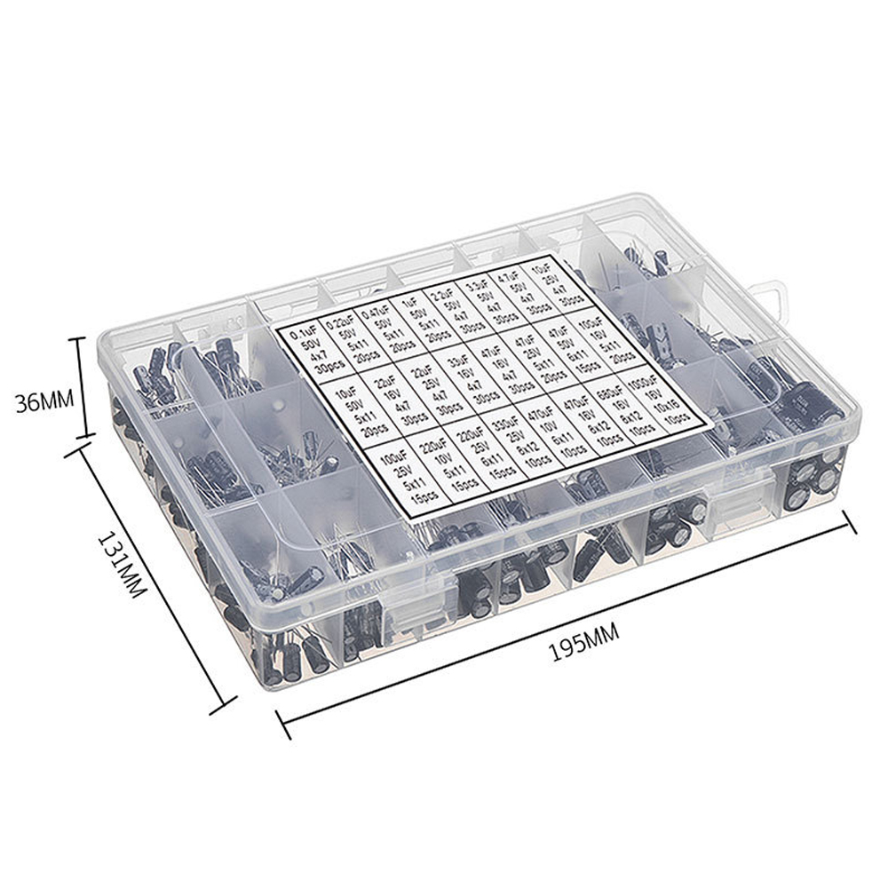 Kit de sortimento de capacitor - Capacitor Kit Assortment avaliação e preço