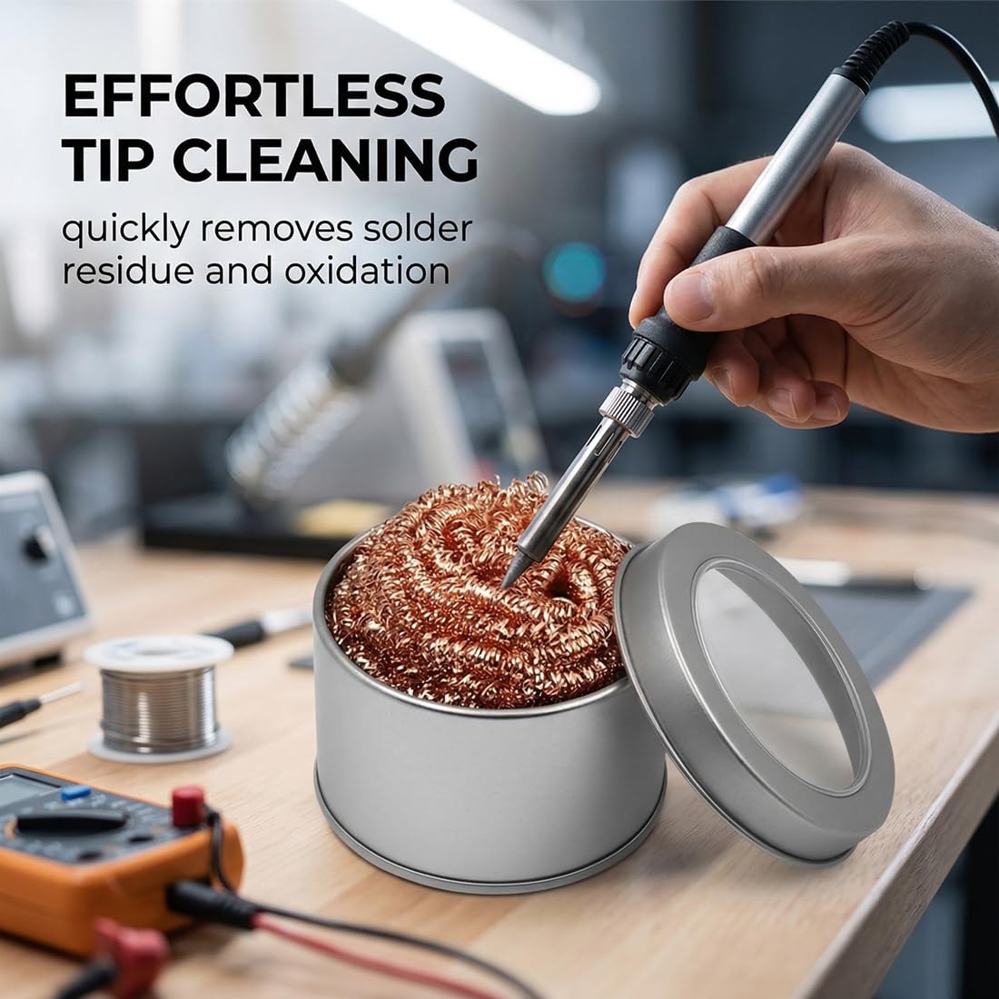 Ferramenta de Caixa Metálica c - Diy Electronics Cleaner avaliação e preço