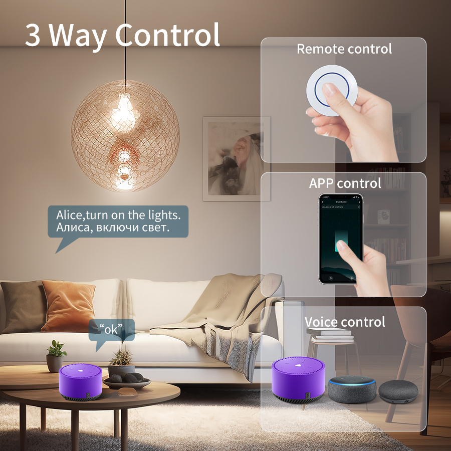 Tuya interruptor wi-fi intelig - Rf 433Mhz Module avaliação e preço