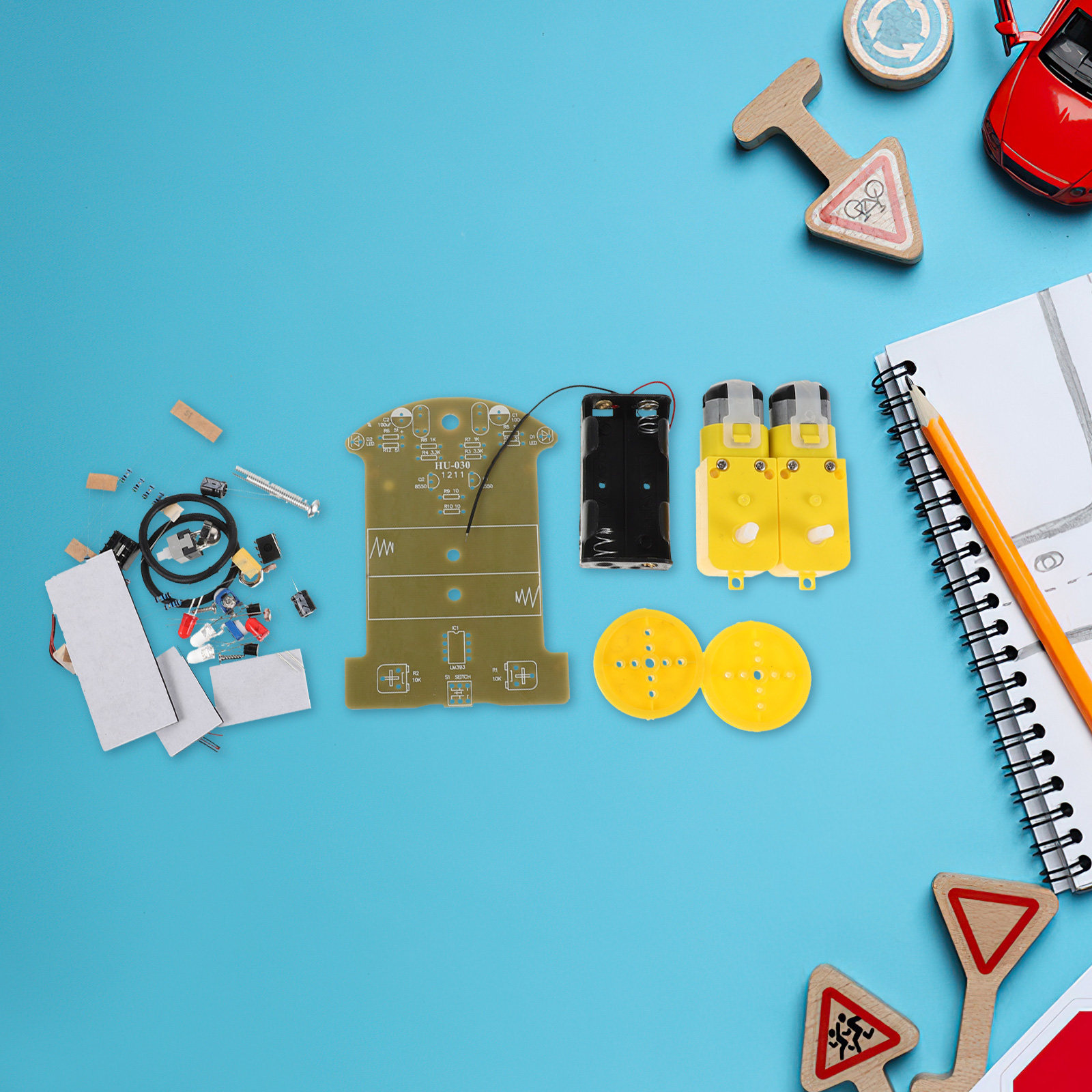 Kit de Carro Robô Seguidor de  - Diy Robot Electronics Kit avaliação e preço