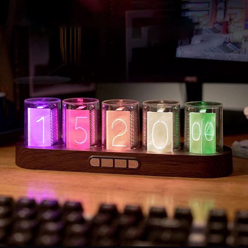 Relógio de Tubo Eletrônico DIY - Diy Electronics Desk avaliação e preço