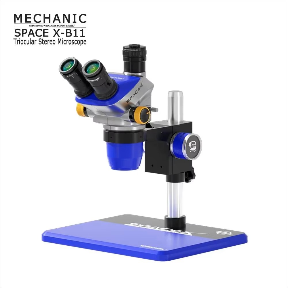 Microscópio Trinocular Ranlrak - Diy Microscope For Electronics Repair avaliação e preço
