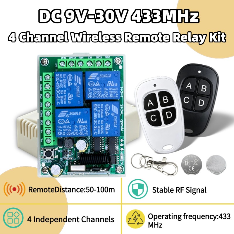 Controle Remoto Sem Fio Univer - Rf 433Mhz Module avaliação e preço