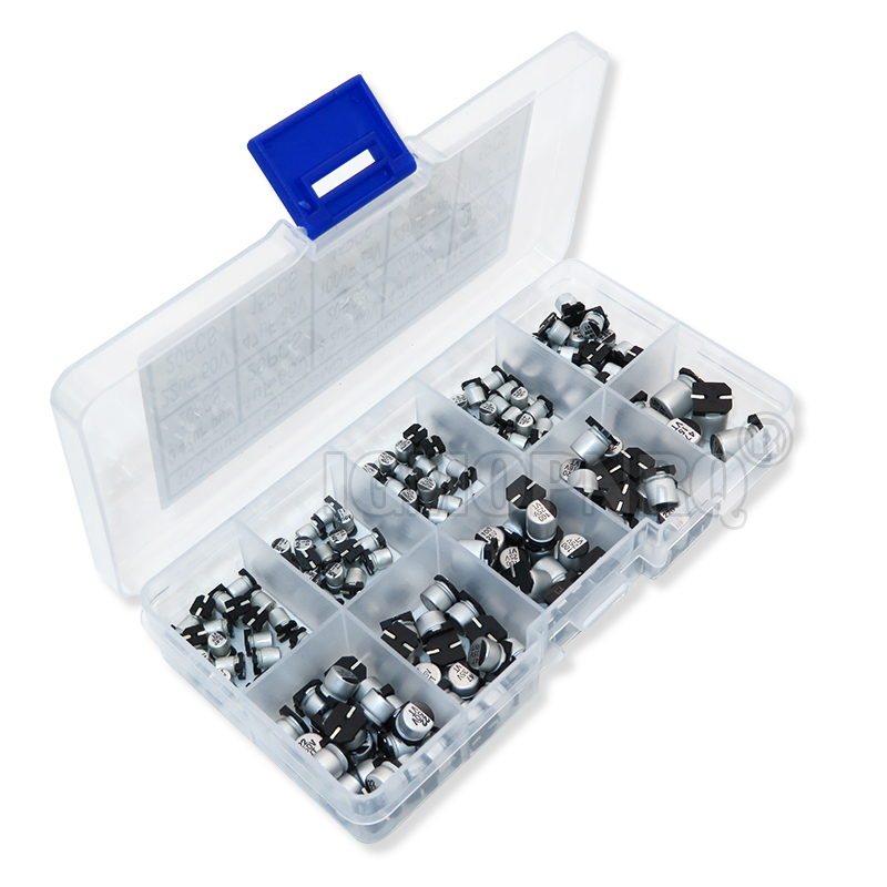 165 peças 10 valores smd capac - Capacitor Kit Assortment avaliação e preço