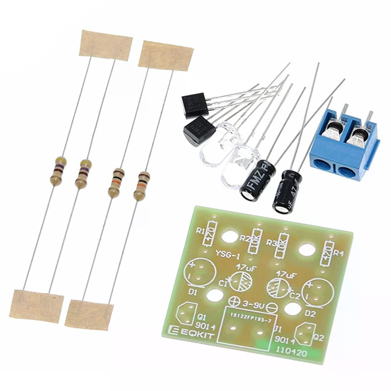 Kit eletrônico diy 5mm led cir - Diy Electronics Components Kit avaliação e preço