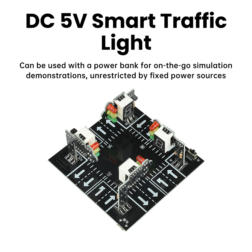 Kit simulador de semáforo com  - Diy Electronics Kits For Adults avaliação e preço