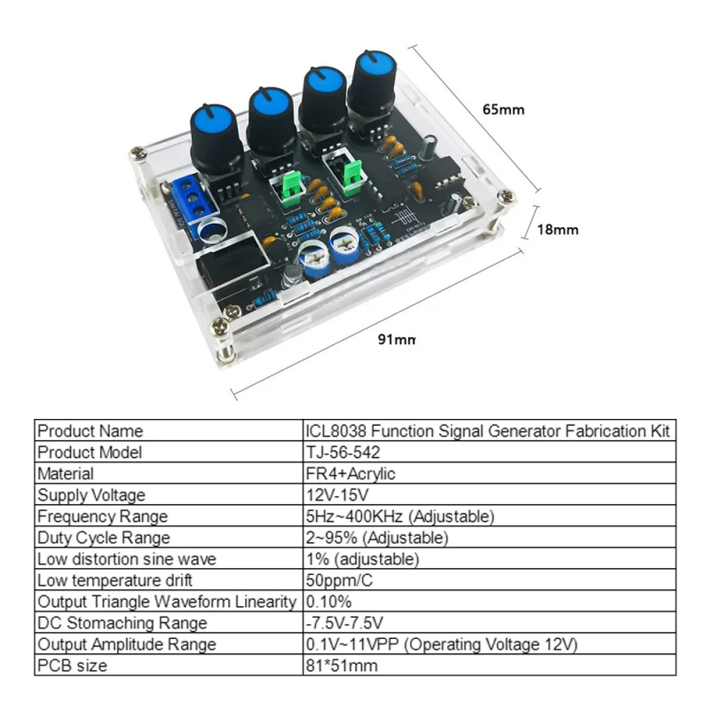 Gerador de sinal de baixa freq - Diy Electronics Repair Kit avaliação e preço