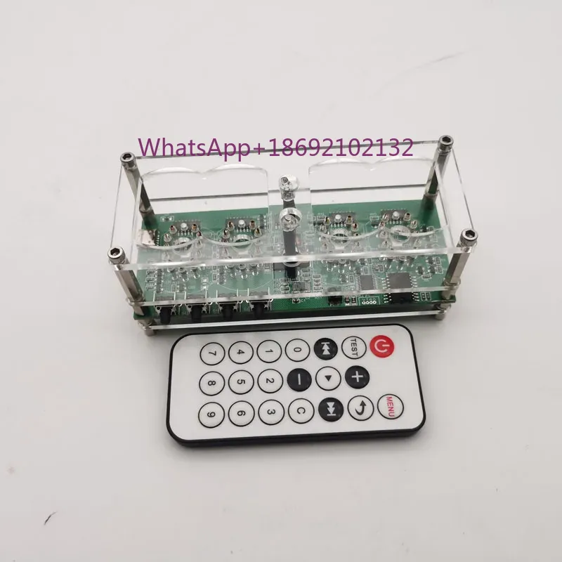 Relógio In12 Glow Clock DIY co - Diy Electronics Desk avaliação e preço