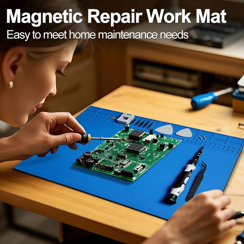 Tapete de solda de silicone an - Diy Electronics Workstation avaliação e preço